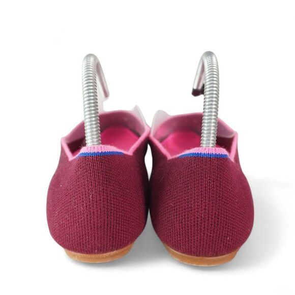 Rothy's The Point Merino Collection Slip-on Shoes "Currant / Pink" Women's 9 - Picture 5 of 10